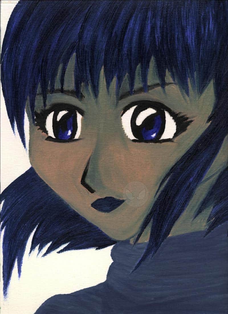 mein erschtes ölbild