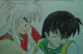 Inu Yasha und Kagome ^^"