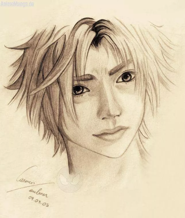 Tidus - Szene in Yunas Albtraum T.T