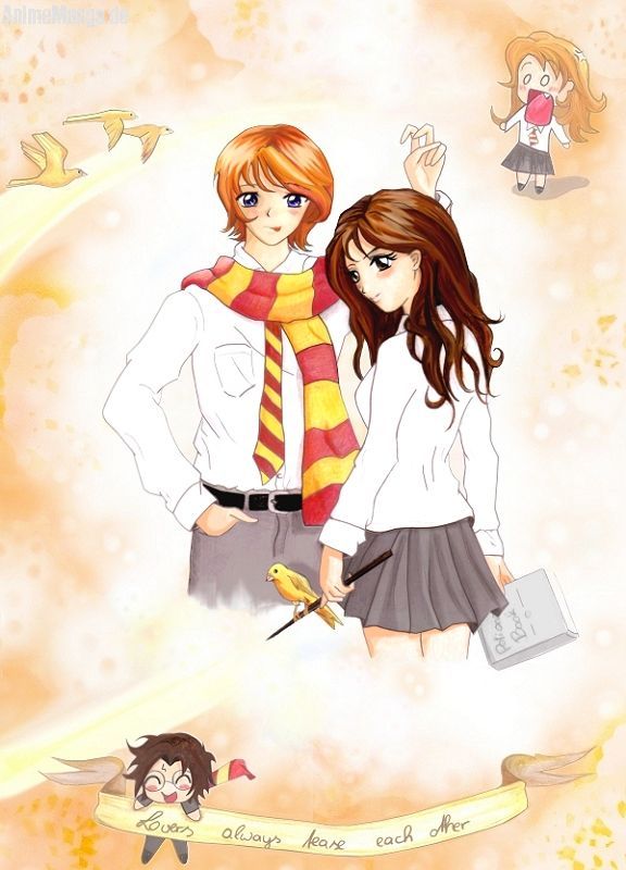 Was sich liebt, das neckt sich (oder auch: HerminexRon - Nieder mit Lav-Lav! XD)