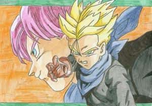 SSJ und normaler GT Trunks ^^