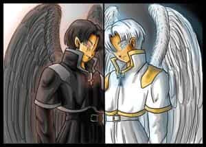 hhhhm :x Devil & Angel or Black & White XD