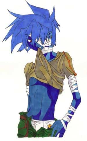 nyan... ein legga smile...