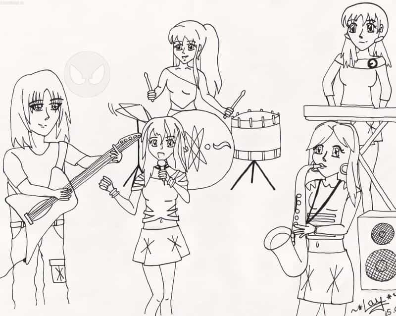 Rockband mal mit Durchblick