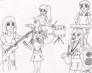 Rockband mal mit Durchblick