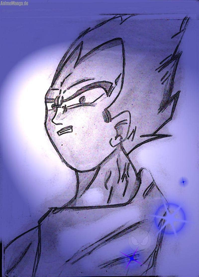Vegeta mit Spotlight