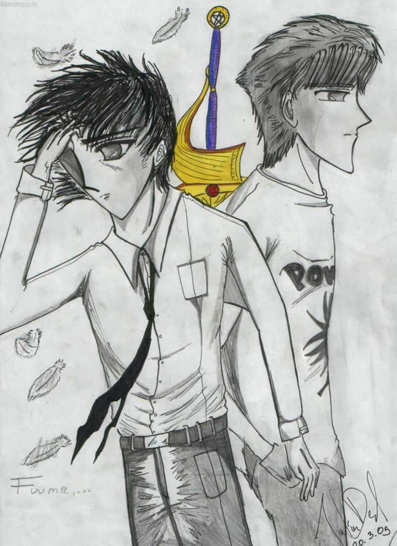 Kamui und Fuuma *smile