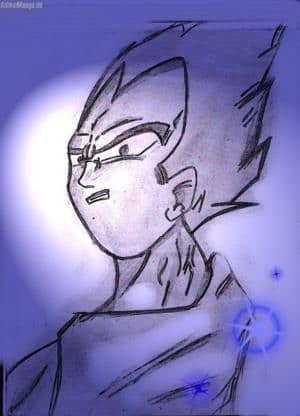 Vegeta mit Spotlight