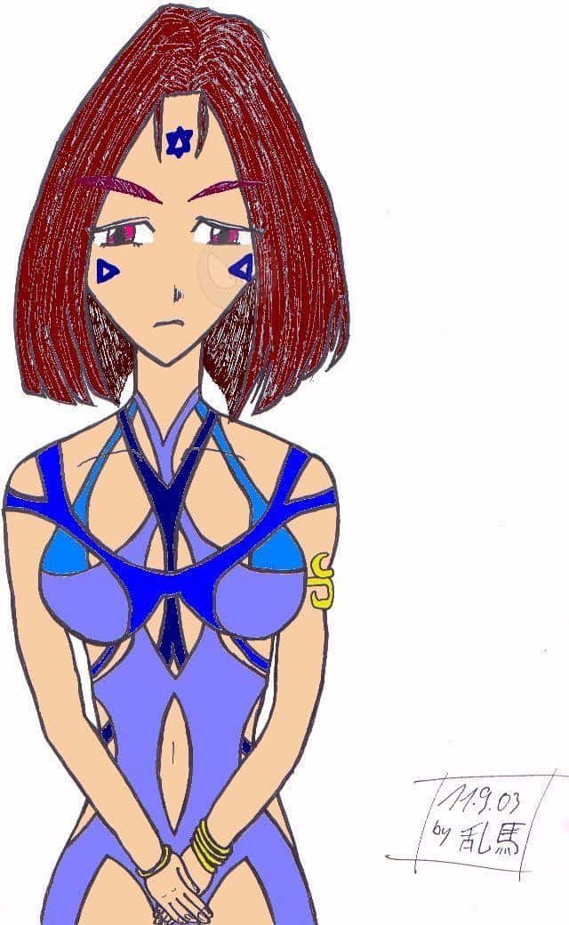 Nochmal die Göttin in Farbe