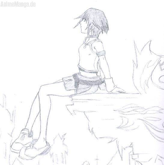 "Look into the sky, Kairi"