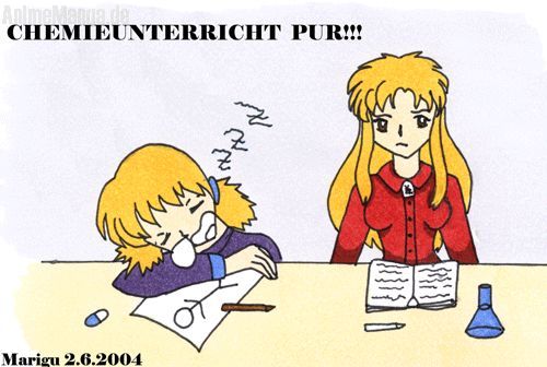 Eine typische Chemiestunde*ggg*