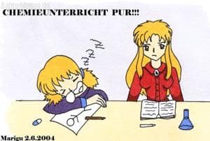 Eine typische Chemiestunde*ggg*