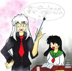 Inu der Mathelehrer ^^