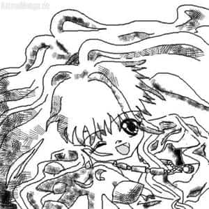 Rosenblätter schw/w