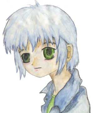 erste große aquarell zeichnung