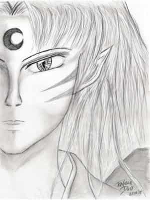 Sesshoumaru (stilisiert) für Neferteri ;)