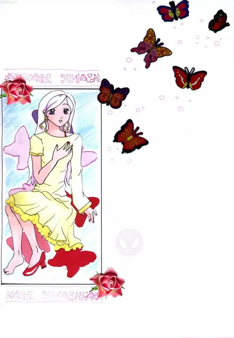 Girl with Butterflys