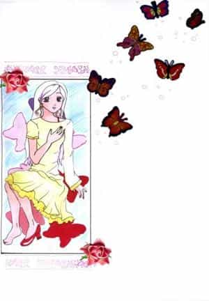 Girl with Butterflys