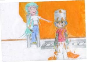 So´n scheiß..ich hab nen Eimer mit Farbe aufm Kopf...-.-#