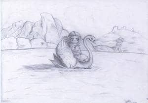 Wusstet ihr, dass bei Hänsel und Gretel die beiden am schluss mit Hilfe eines Schwans einen Fluss überqueren??!!....