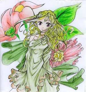 Waldelfe(outlines by shiroku, colo by sabney)