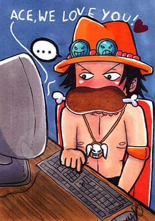 SPOILER. Hommage to Ace.