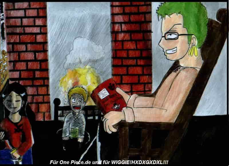 Für Wiggieh!!!Ein Zorrolein mit seinen Kindern!