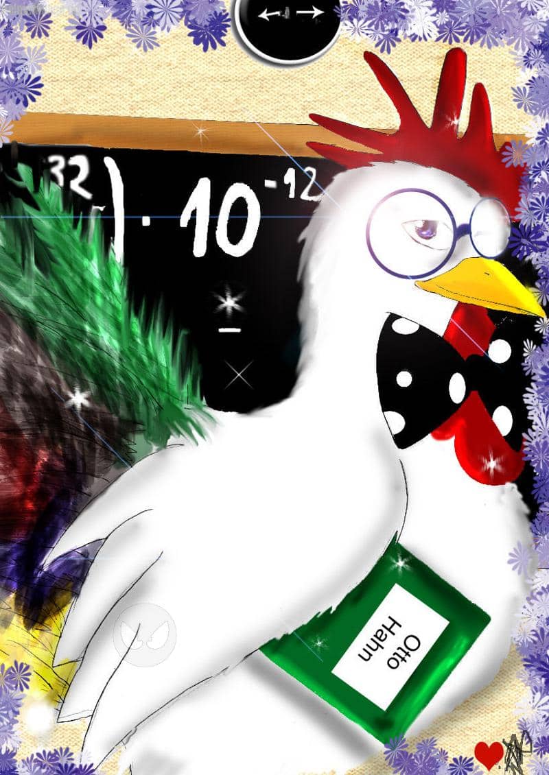 Das Wappen meiner Schule...DER OTTO HAHN!