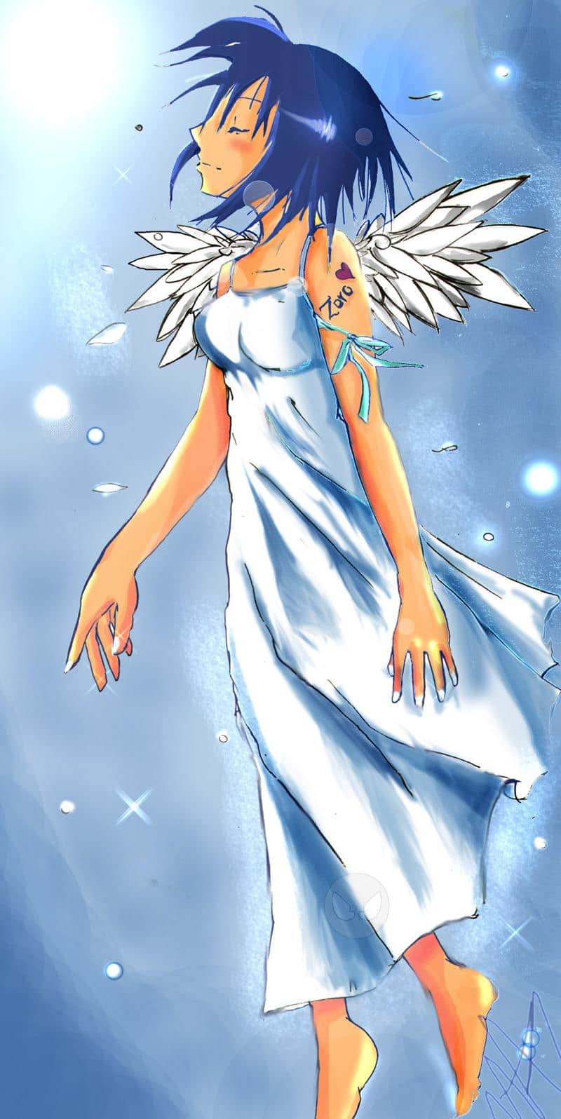 Right through the Water