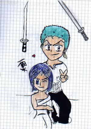 le 2 comme un gribouillage