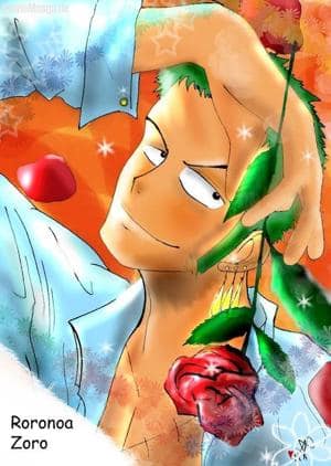 Rose sauvage - Roronoa Zoro