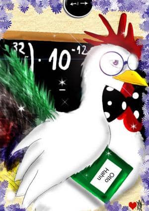 Les armoiries de mon école ... L'OTTO HAHN!