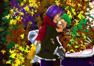 Autumn comes all over you