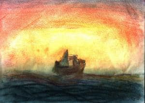 Navire du dernier côté