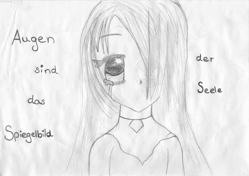 Augen sind das Spiegelbild der Seele