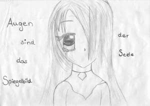 Augen sind das Spiegelbild der Seele