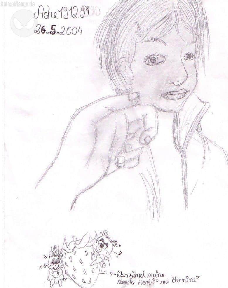 Ja aslo dat is meine Hand und ich