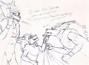 Laila,Melay und Goth mal wieder...^^