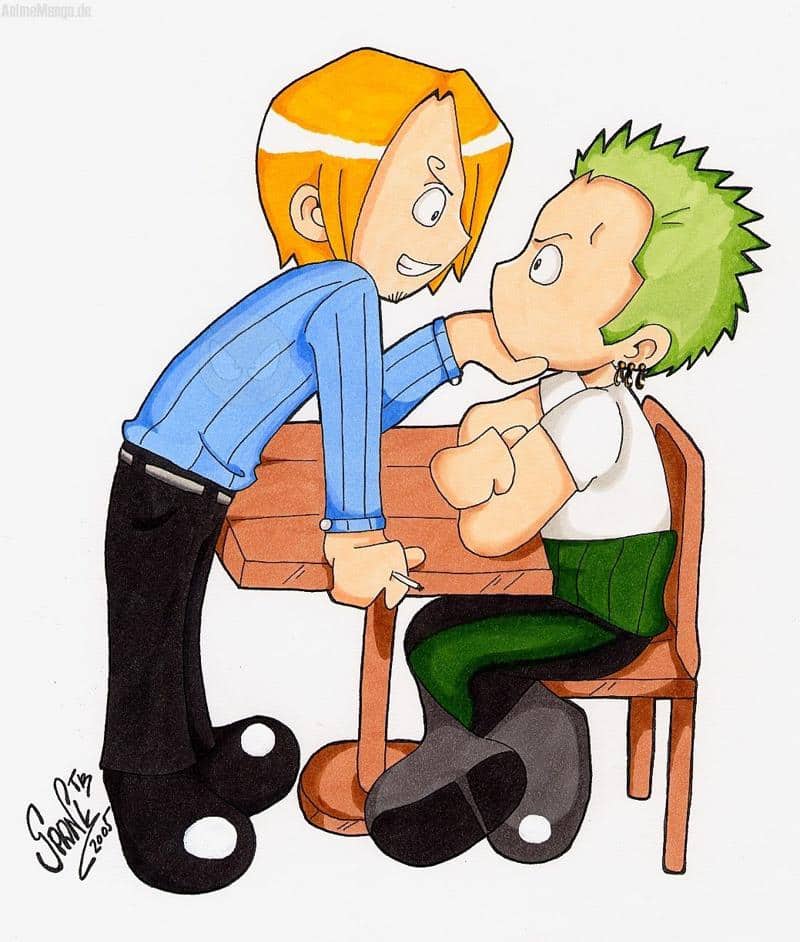 Sanji X Zoro *hehe*