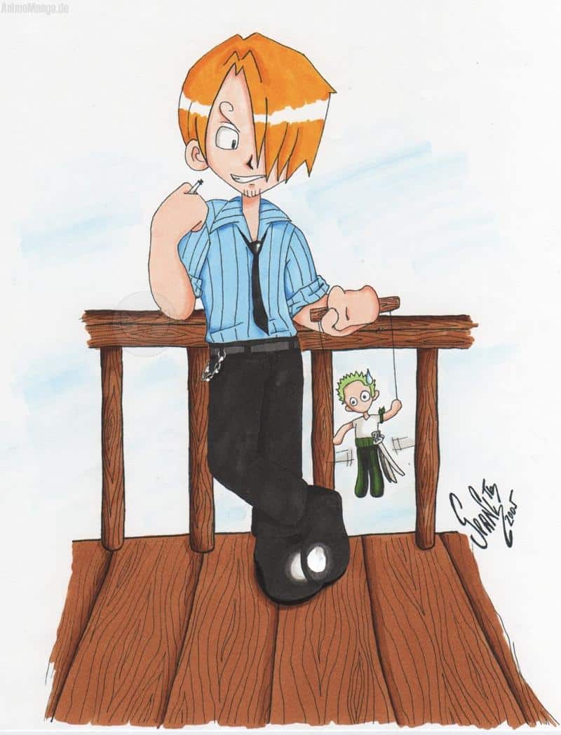 Zoro-nette in Farbe und bunt