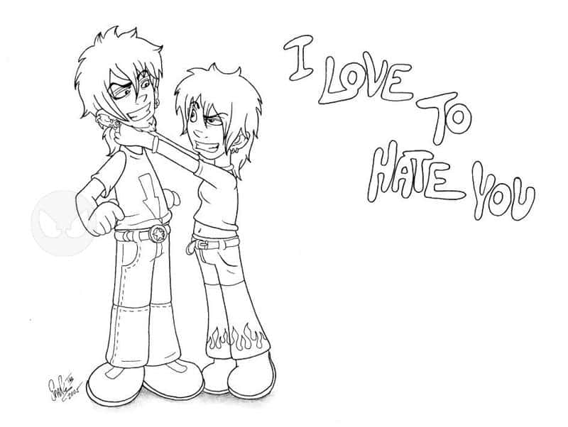 Choking you gently XDD