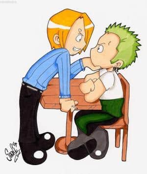 Sanji X Zoro *hehe*