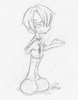 lang lang ist's her XD... mini sanji