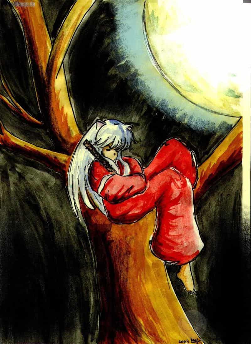 sleeping InuYasha
