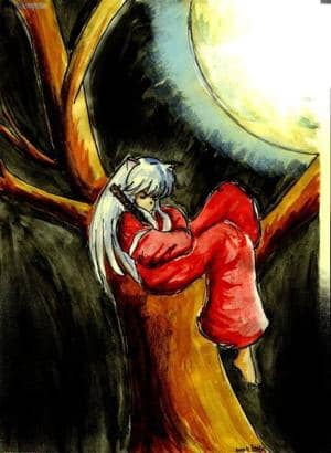 sleeping InuYasha