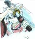 Inu-Yasha mit Schwert