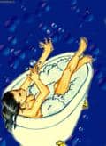 girl in der Badewanne jetzt in farbe^^