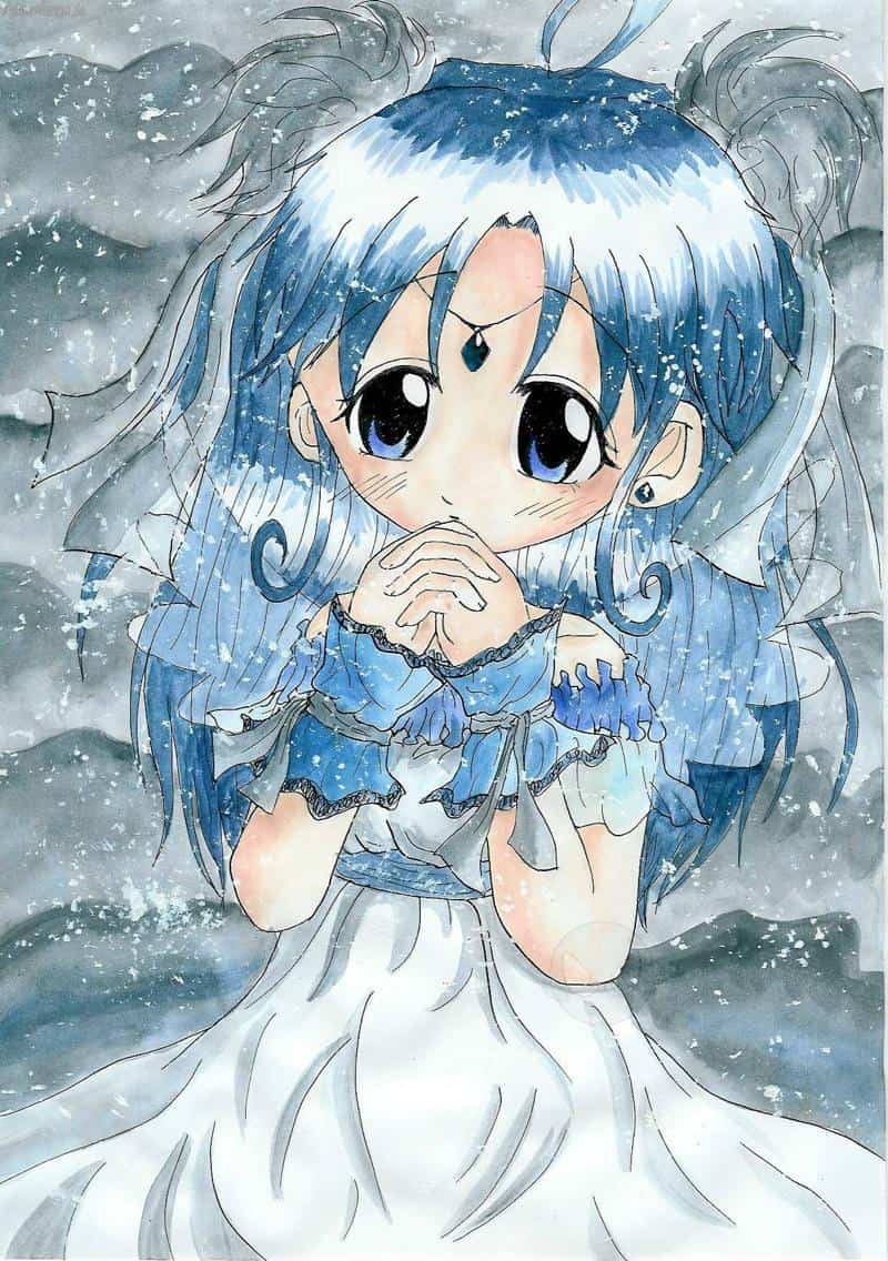 Little girls never cry