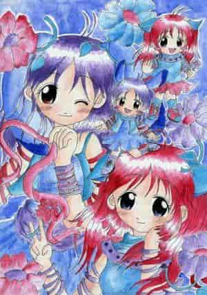 Kätzchen und Häschen