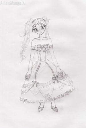 gothic lolita mit zöpfen